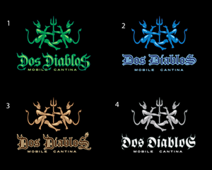 Logo Design by Yuri Podoba for Dos Diablos | Design: #935953