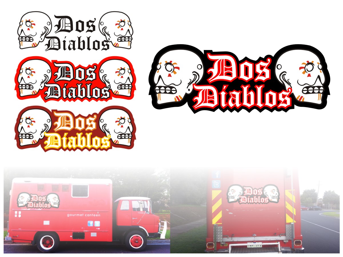 Logo Design by Amduat Design for Dos Diablos | Design #912754