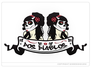 Logo Design by Suzie Q - Q13Designs.com for Dos Diablos | Design #914671