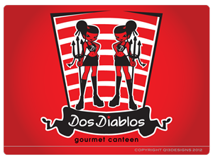 Logo Design by Suzie Q - Q13Designs.com for Dos Diablos | Design: #933887