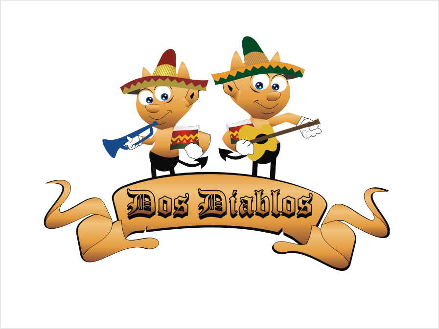 Logo Design by Blueberry for Dos Diablos | Design #923290