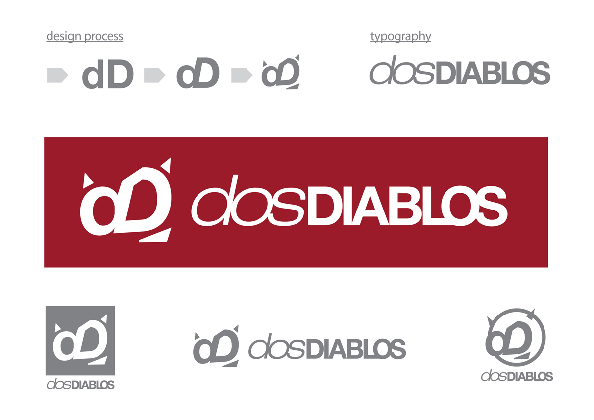Logo Design by Silviu Antohe  for Dos Diablos | Design #913297