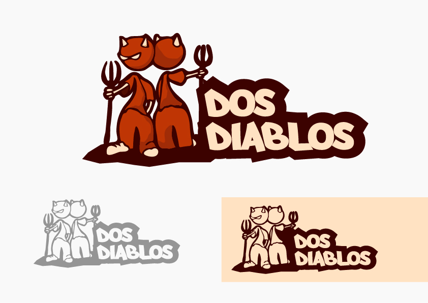 Logo Design by Silviu Antohe  for Dos Diablos | Design #921193