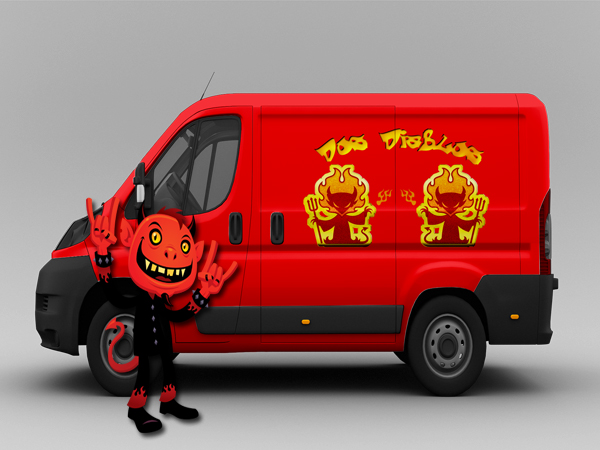 Logo Design by H2 DESIGNS for Dos Diablos | Design #892680