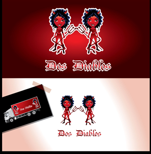 Logo Design by Bling Connect Ink for Dos Diablos | Design: #912169