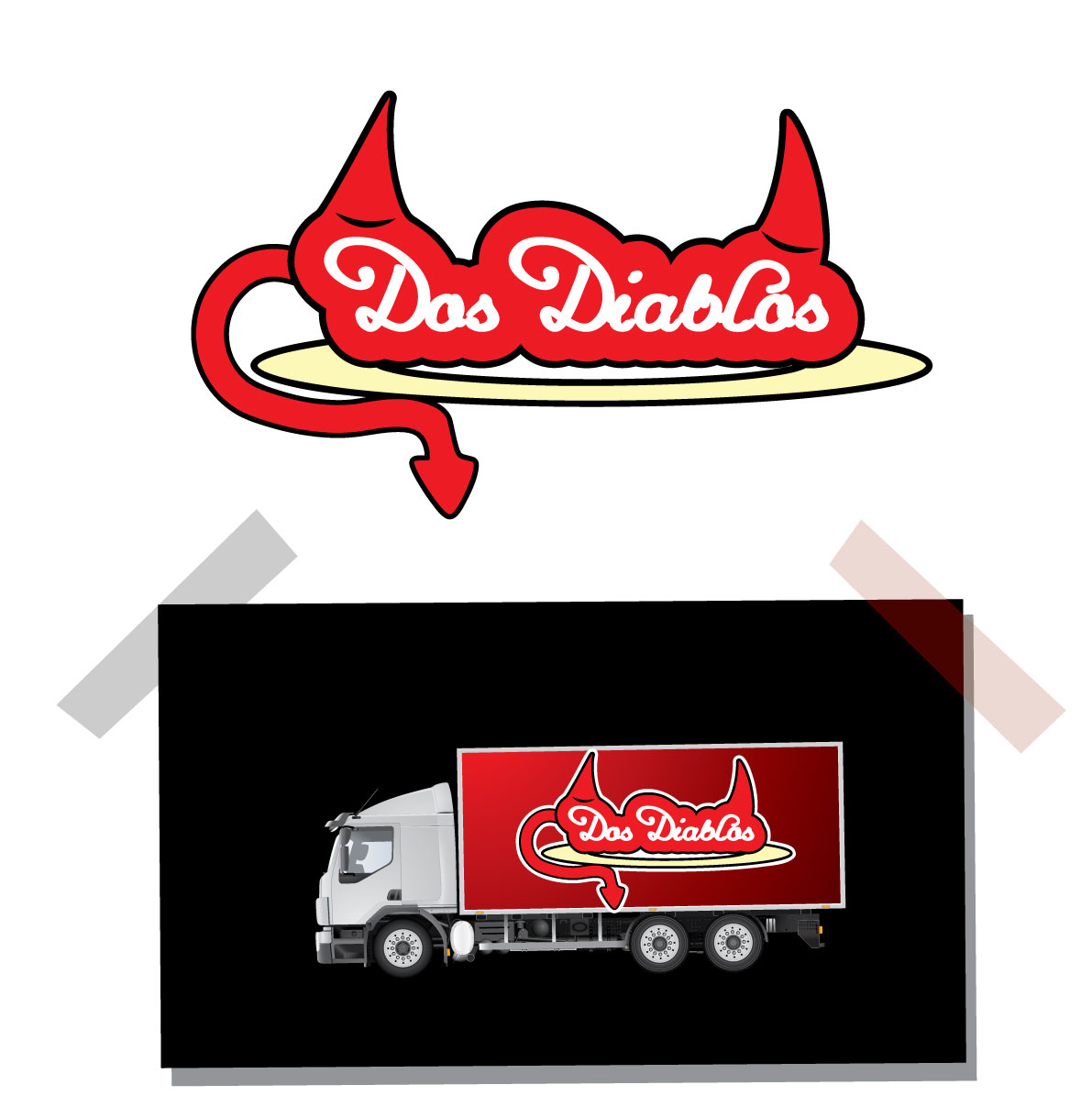 Logo Design by Bling Connect Ink for Dos Diablos | Design #928805