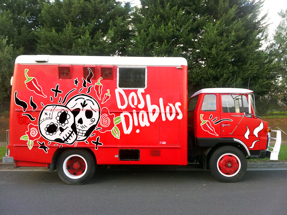 Logo Design by Teemu Hakala for Dos Diablos | Design #906933