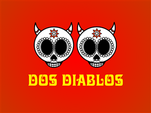 Logo Design by Vicky Latorre for Dos Diablos | Design: #944606