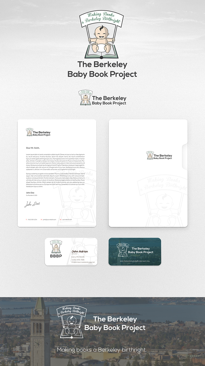 Logo Design by shadow999 for The Berkeley Baby Book Project | Design #3591024