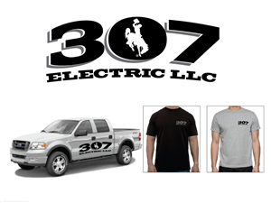 Graphic Design by 90 Degree Design for 307 Electric | Design #3577777