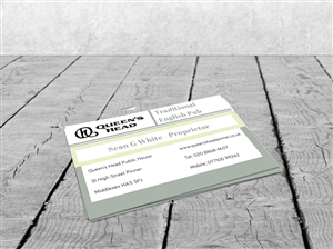 Design de Carte de Visite par isabel paoli pour Queen's Head | Design : #3565537