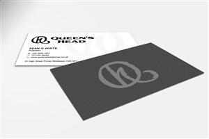 Design de Carte de Visite par Sarah Mathews pour Queen's Head | Design : #3567382