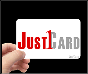 Design de Logo par Hafiz Mohammad Yaseen Amin pour Just1-Card | Design : #3634789