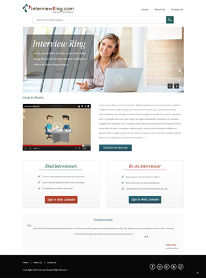 Web Design by pb for this project | Design: #3583149