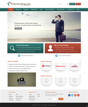 Web Design by pb for this project | Design: #3583169