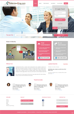 Web Design by pb for this project | Design: #3594368