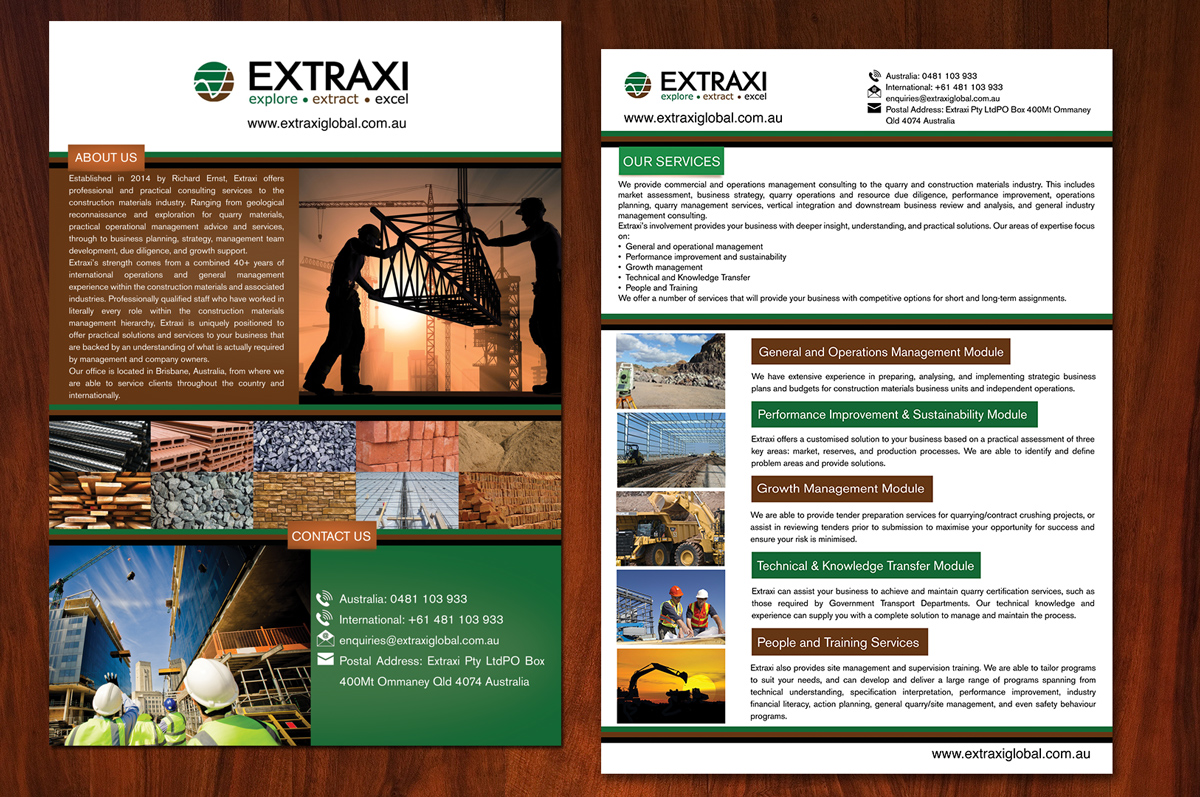 Brochure Design by Einder for this project | Design #5949291