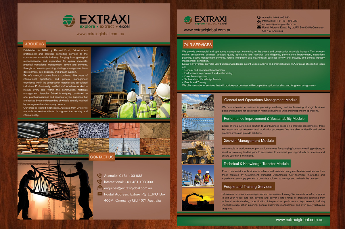 Brochure Design by Einder for this project | Design #5949690