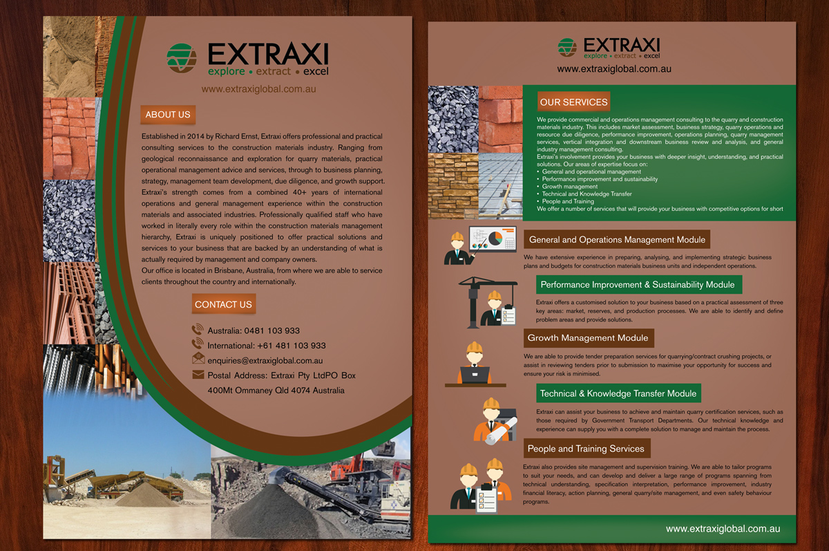 Brochure Design by Einder for this project | Design #5964312
