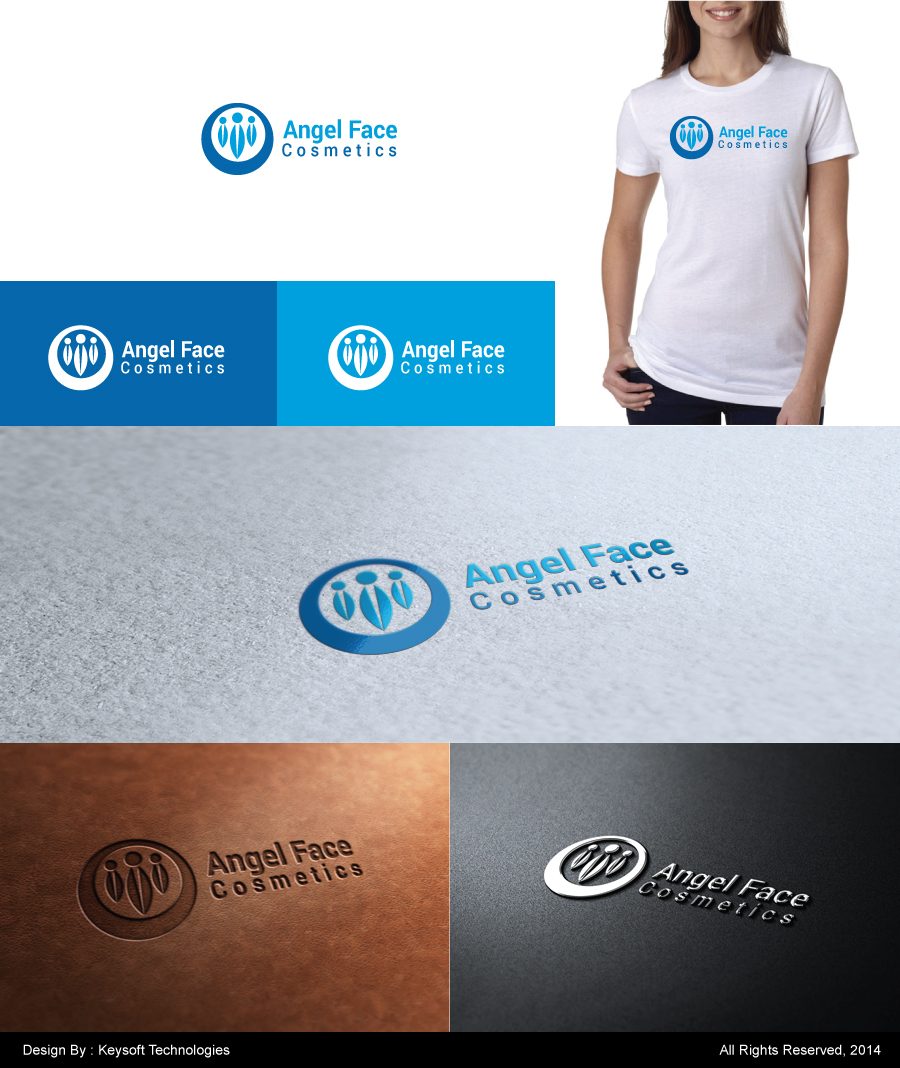 Logo Design by Keysoft for Angel Face Cosmetics | Design #3618459