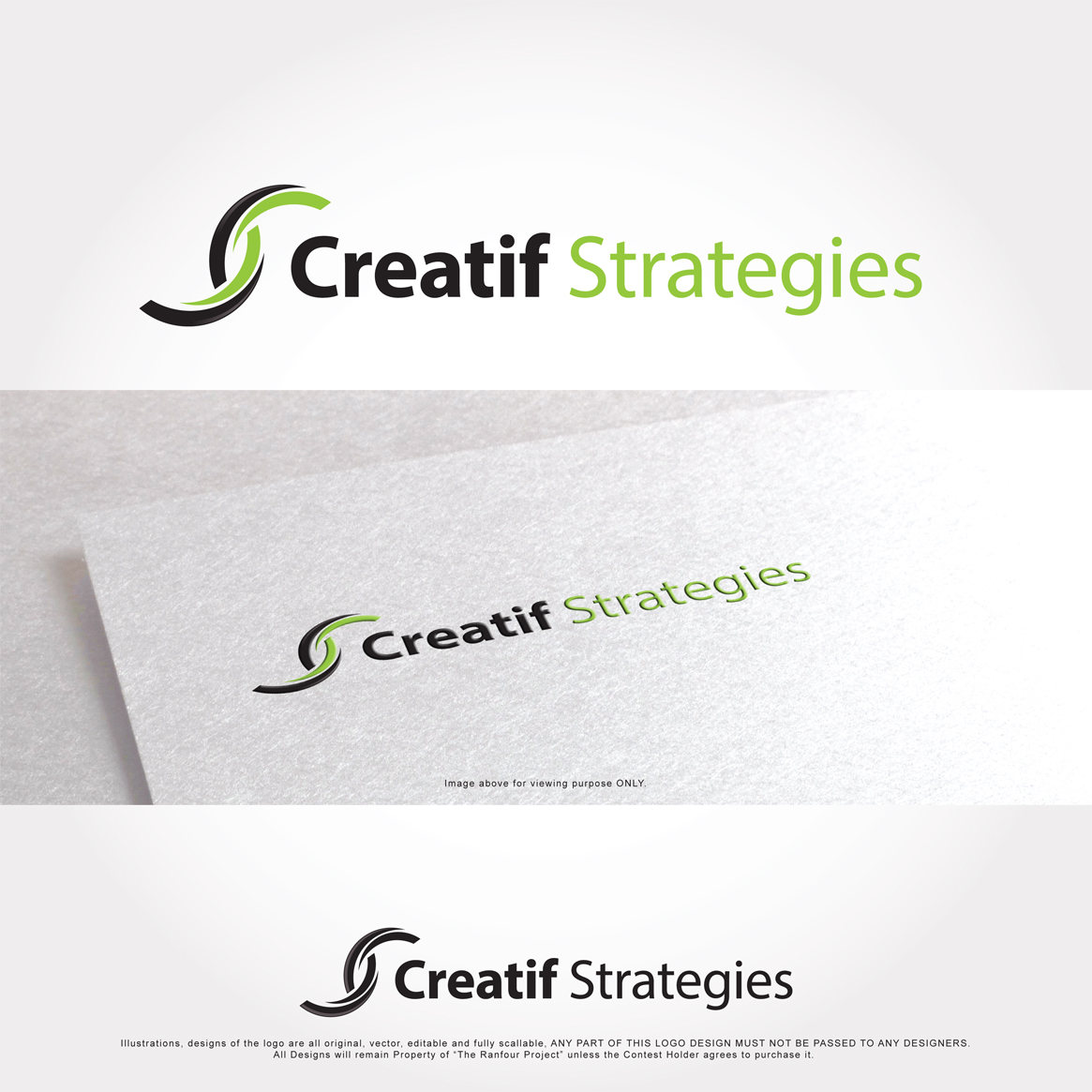 Design de Logo par The RANFOUR Project pour Creatif Strategies, LLC | Design #3571265