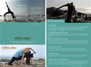 Print-Design von Freelas für at One yOga | Design: #3591586