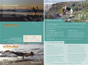 Print-Design von Freelas für at One yOga | Design: #3604669