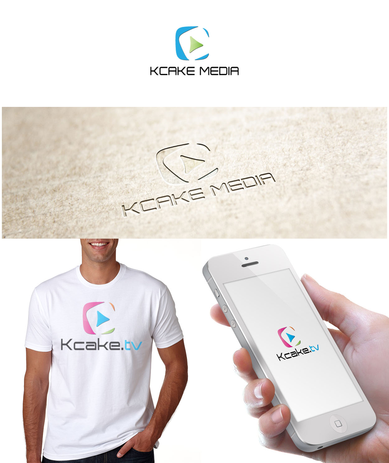 Logo Design by Gentle Spring Rain for Kcake Media | Design #3591563