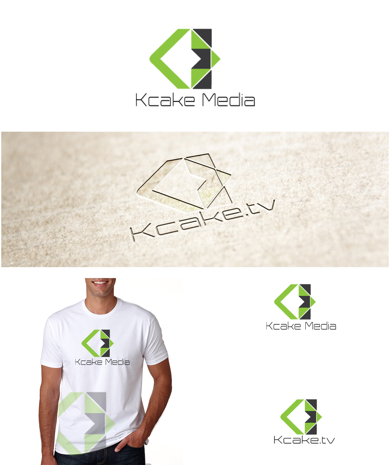 Logo Design by Gentle Spring Rain for Kcake Media | Design #3611948