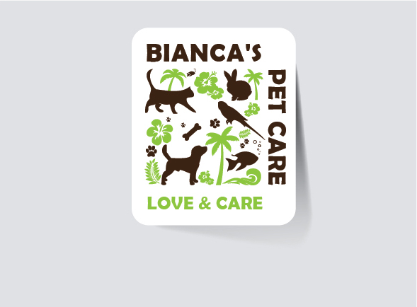 Logo Design by Milena for Bianca''s Pet Care | Design #3586062