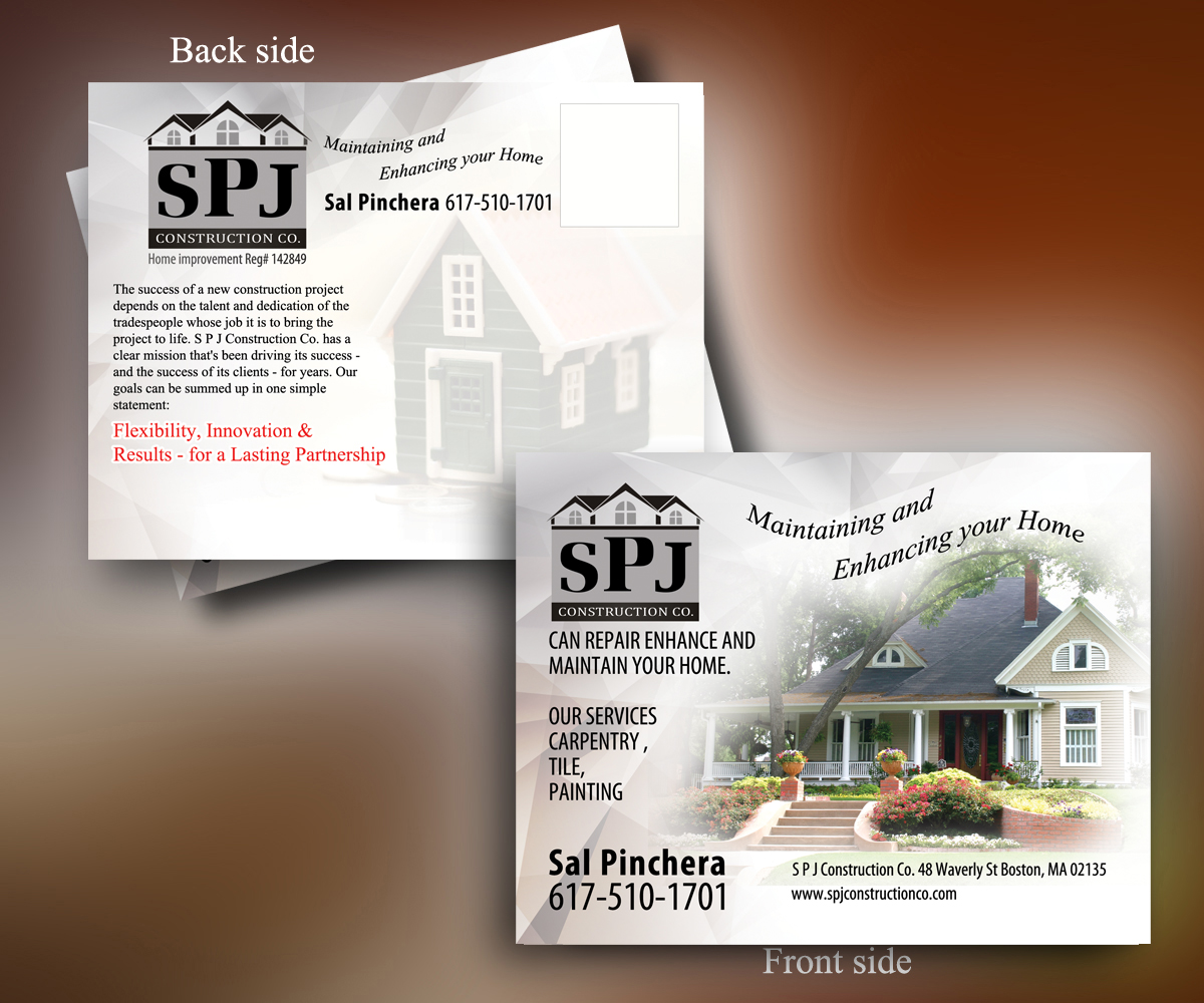 Postcard Design by uk for this project | Design #3616818