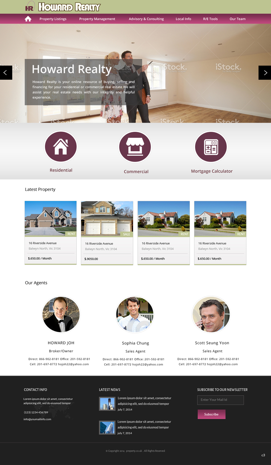 Web Design by pb for this project | Design #3594358