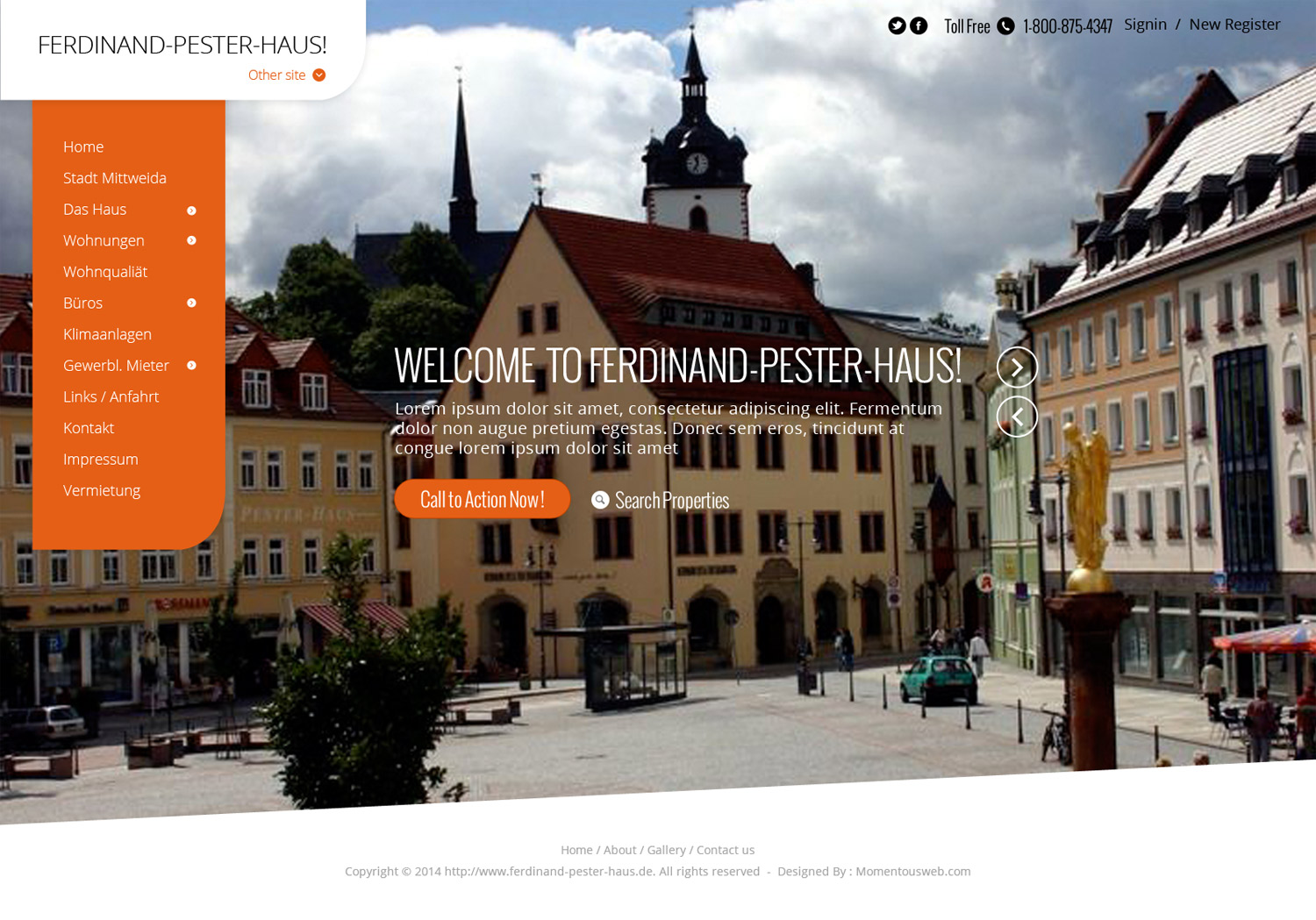 Web-Design von AVROM für Asama GmbH | Design #3586277