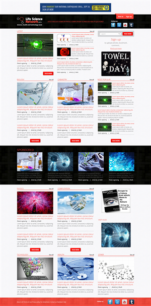 Web Design by designbox for Life Science Network gGmbH | Design #3589769