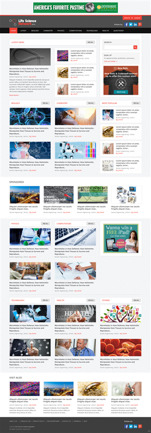 Web Design by pb for Life Science Network gGmbH | Design: #3578581
