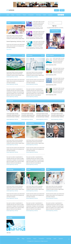 Web Design by pb for Life Science Network gGmbH | Design: #3578584
