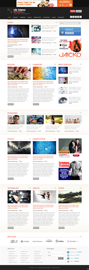 Web Design by pb for Life Science Network gGmbH | Design: #3580862