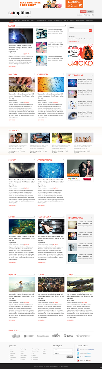 Web Design by pb for Life Science Network gGmbH | Design: #3612751