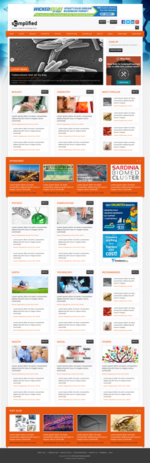 Web Design by Atom for Life Science Network gGmbH | Design: #3661084