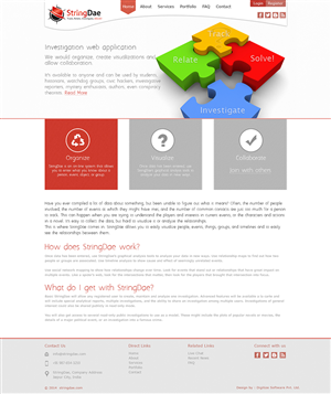 Web Design by hitesh.digitize for StringDae Inc. | Design: #3586094