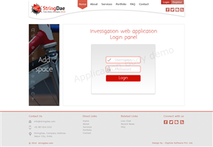 Web Design by hitesh.digitize for StringDae Inc. | Design: #3586095