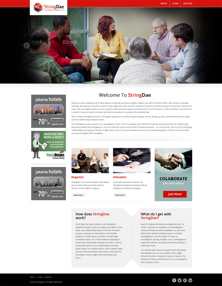Web Design by Mayank Patel for StringDae Inc. | Design #3596184