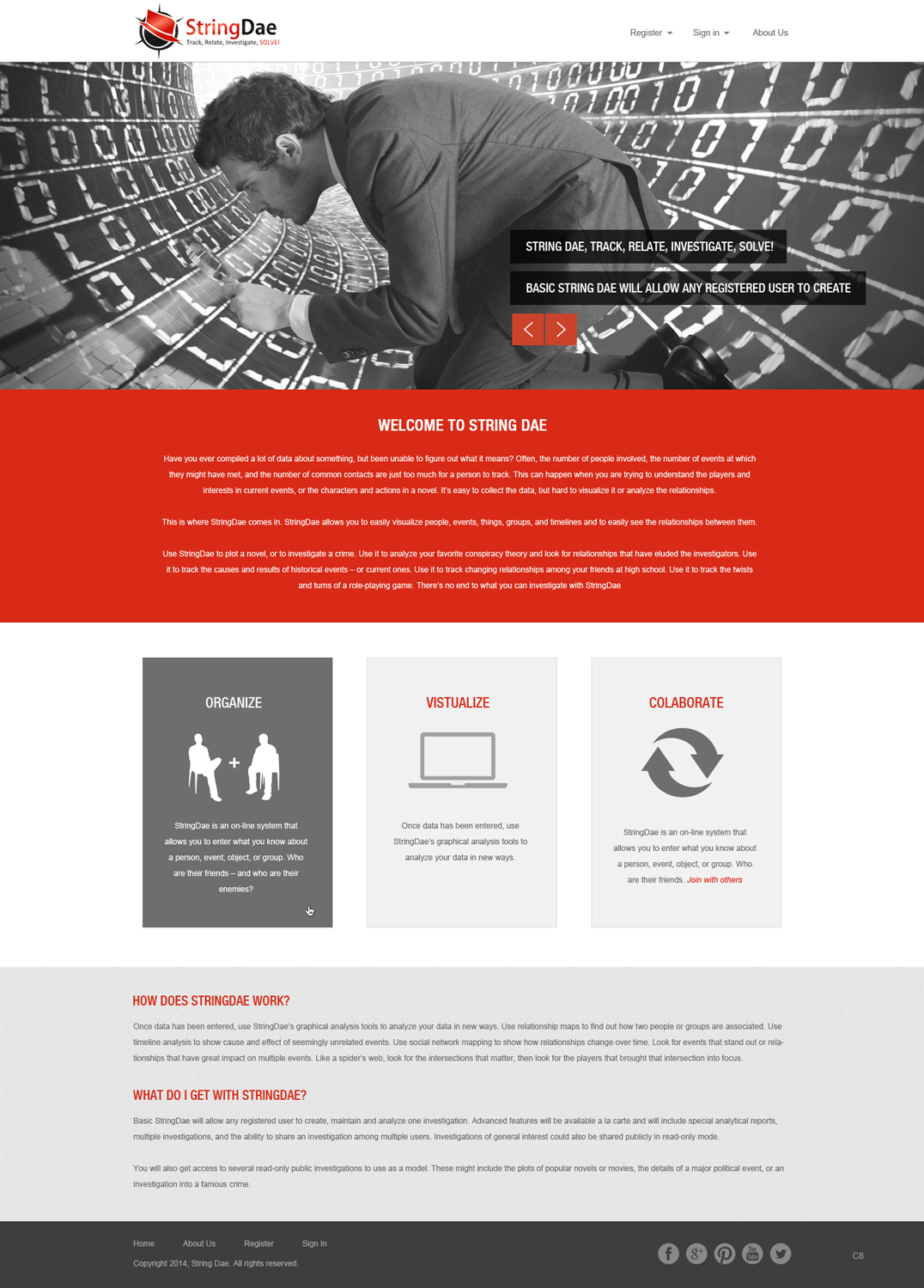 Web Design by pb for StringDae Inc. | Design #3595255