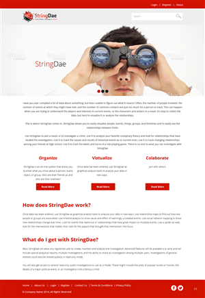 Web Design by pb for StringDae Inc. | Design: #3604939