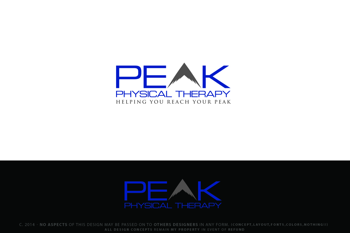 Logo Design by Senseless for Peak Physical Therapy | Design #3665019