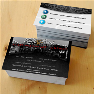 Business Card Design by Riz'