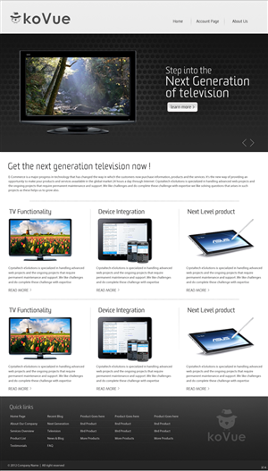 Web Design by pb for this project | Design: #894048