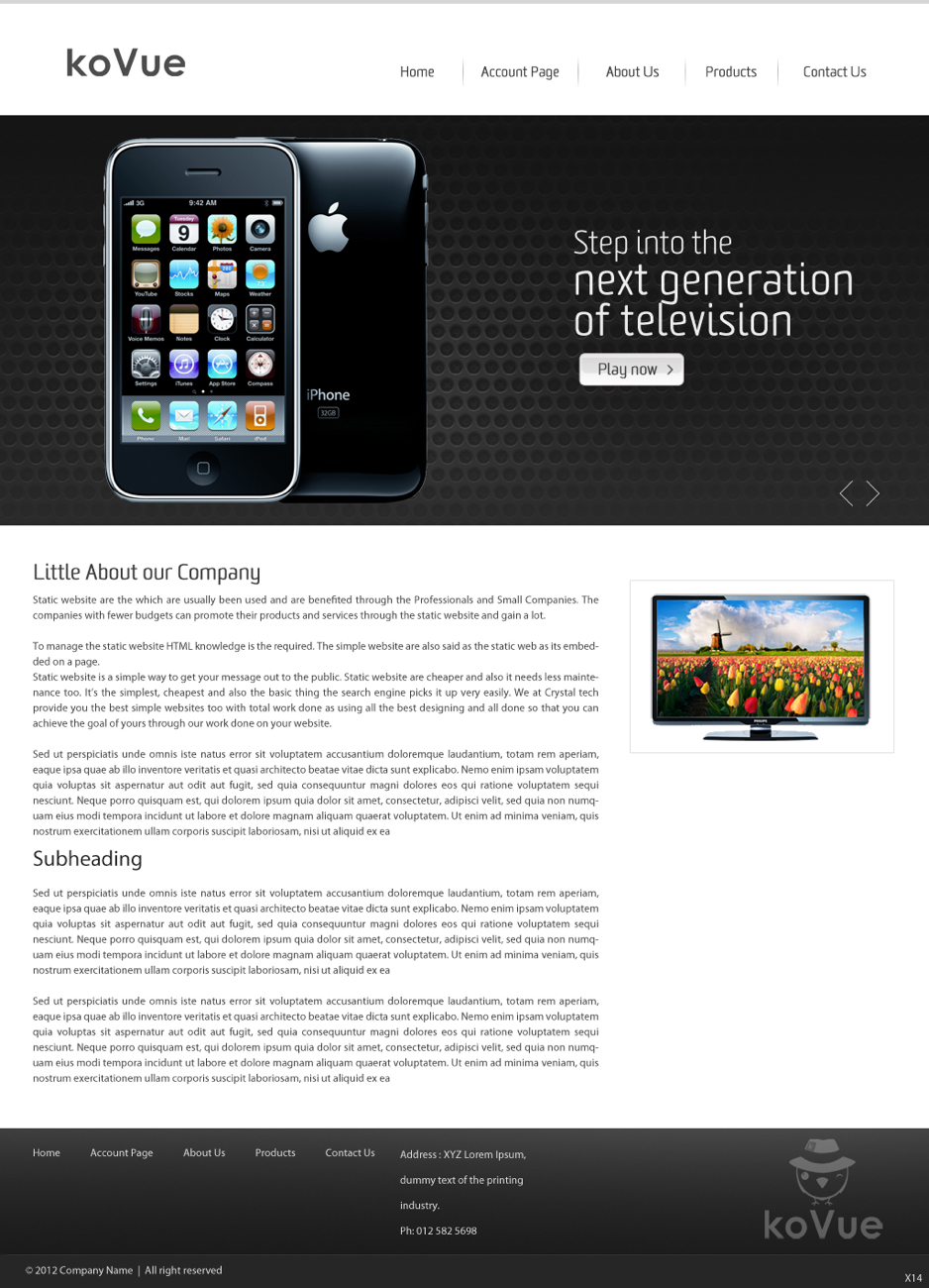 Web Design by pb for this project | Design #912833