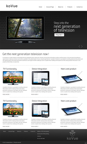Web Design by pb for this project | Design: #912838