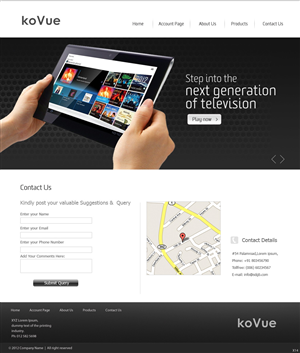 Web Design by pb for this project | Design: #914187